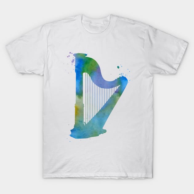 Harp T-Shirt by TheJollyMarten